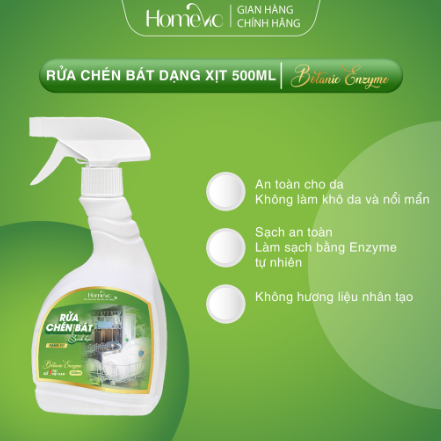 Nước rửa chén bát sinh học cho máy rửa bát 500ml