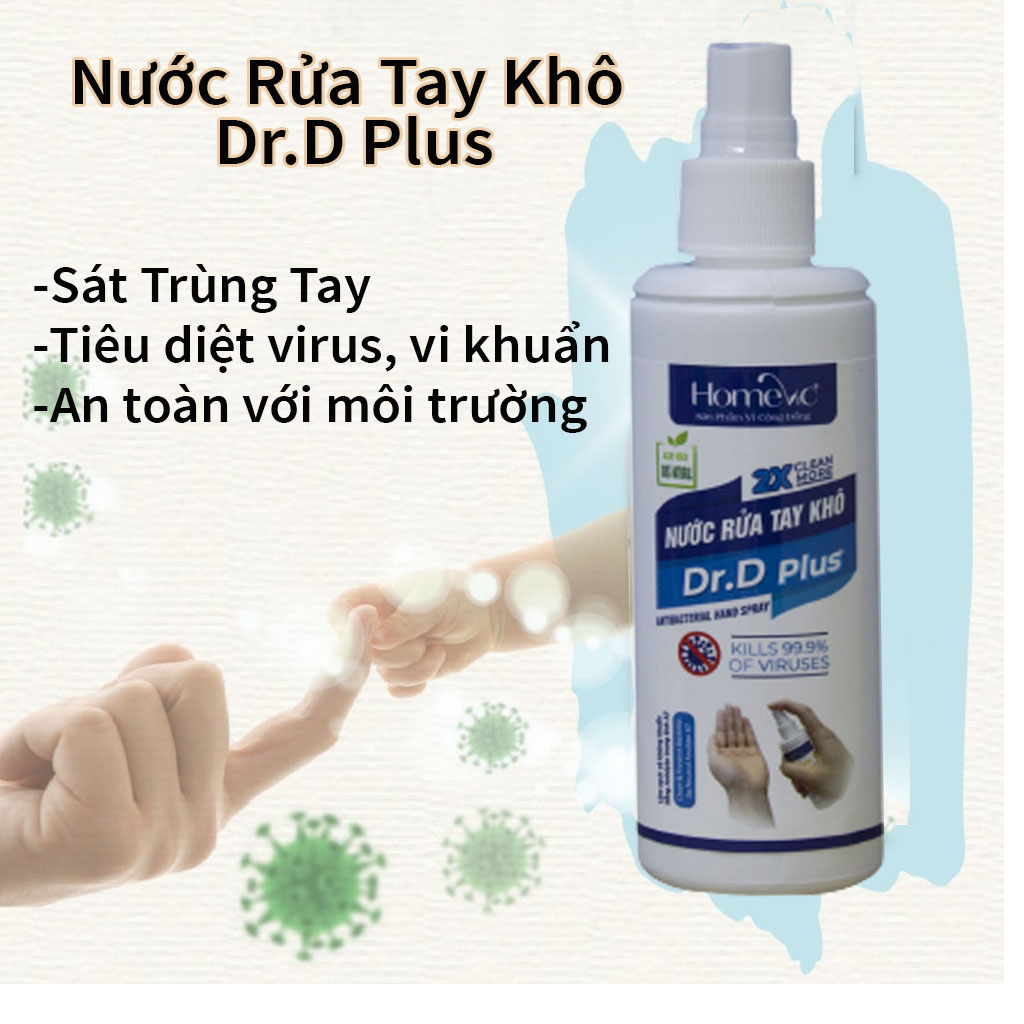 Nước rửa tay khô Dr.D Plus 5L